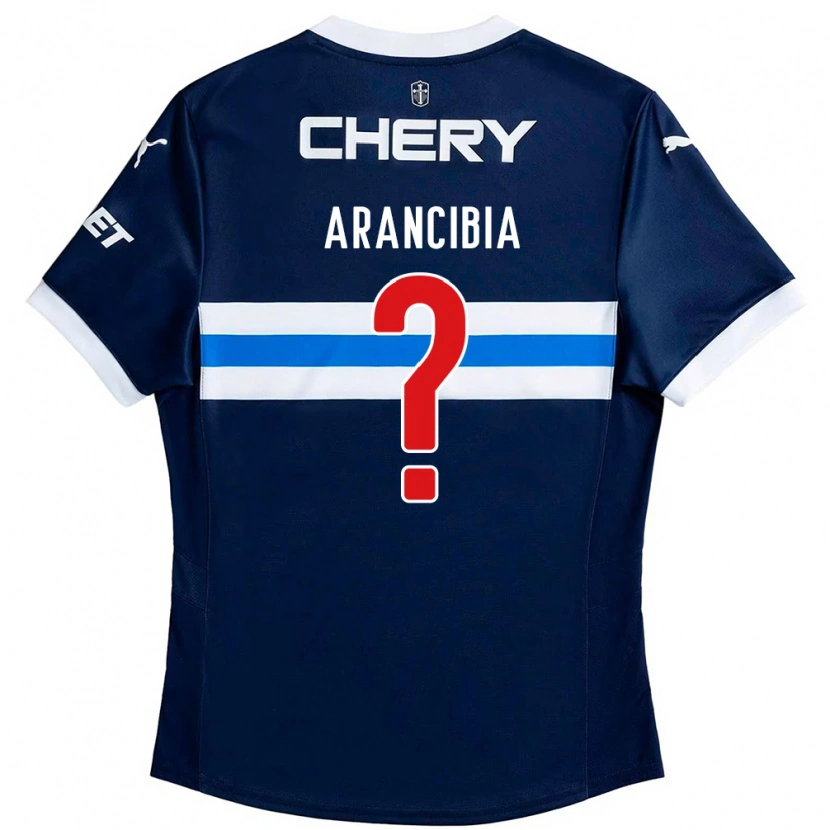 Danxen Women Carlos Arancibia #0 Royal Blue White Away Jersey 2025/26 T-Shirt