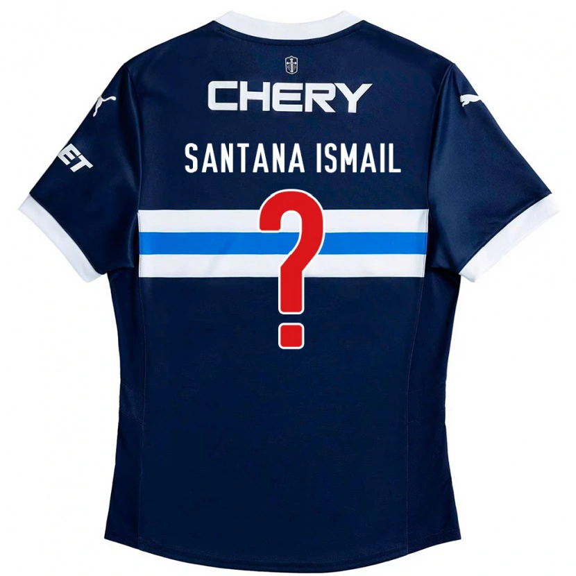 Danxen Women Benjamin Santana Ismail #0 Royal Blue White Away Jersey 2025/26 T-Shirt