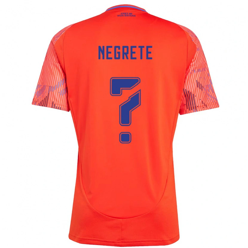 Danxen Women Salvador Negrete #0 Orange Red Away Jersey 2025/26 T-Shirt