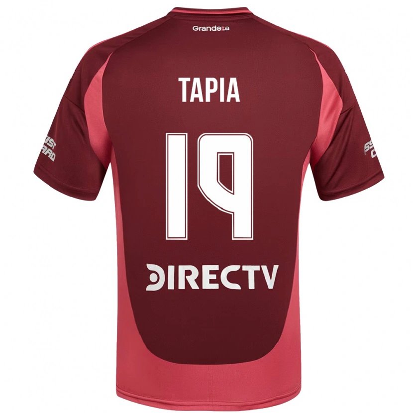 Danxen Women Gonzalo Tapia #19 Burgundy Magenta Away Jersey 2025/26 T-Shirt