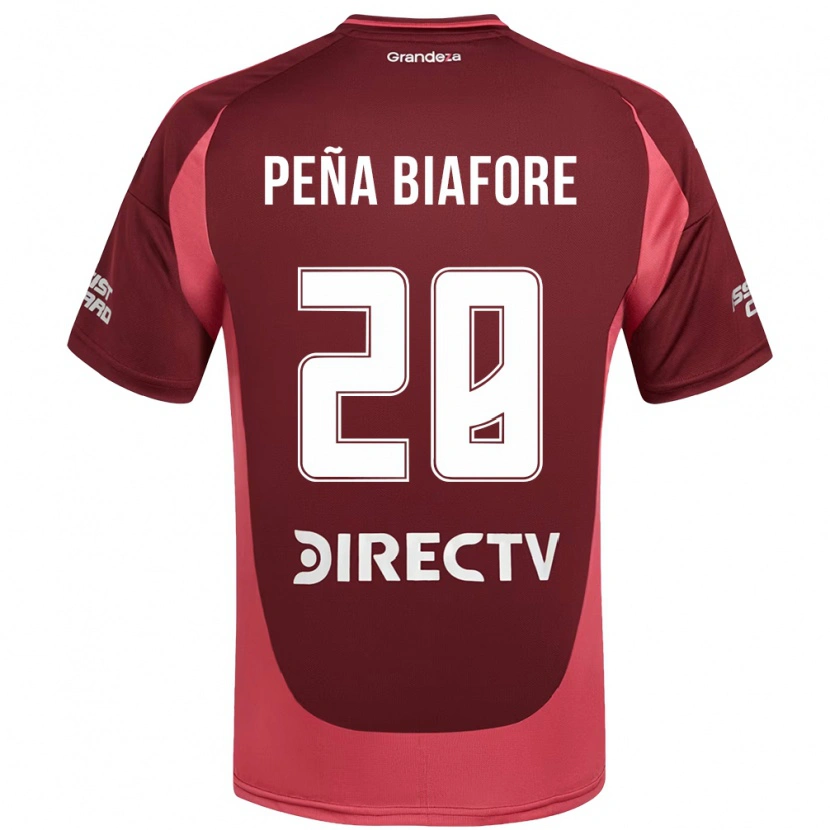 Danxen Women Felipe Pena Biafore #28 Burgundy Magenta Away Jersey 2025/26 T-Shirt