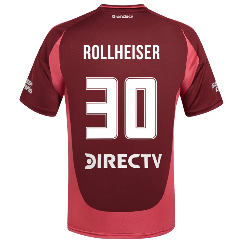 Danxen Women Benjamin Rollheiser #30 Burgundy Magenta Away Jersey 2025/26 T-Shirt