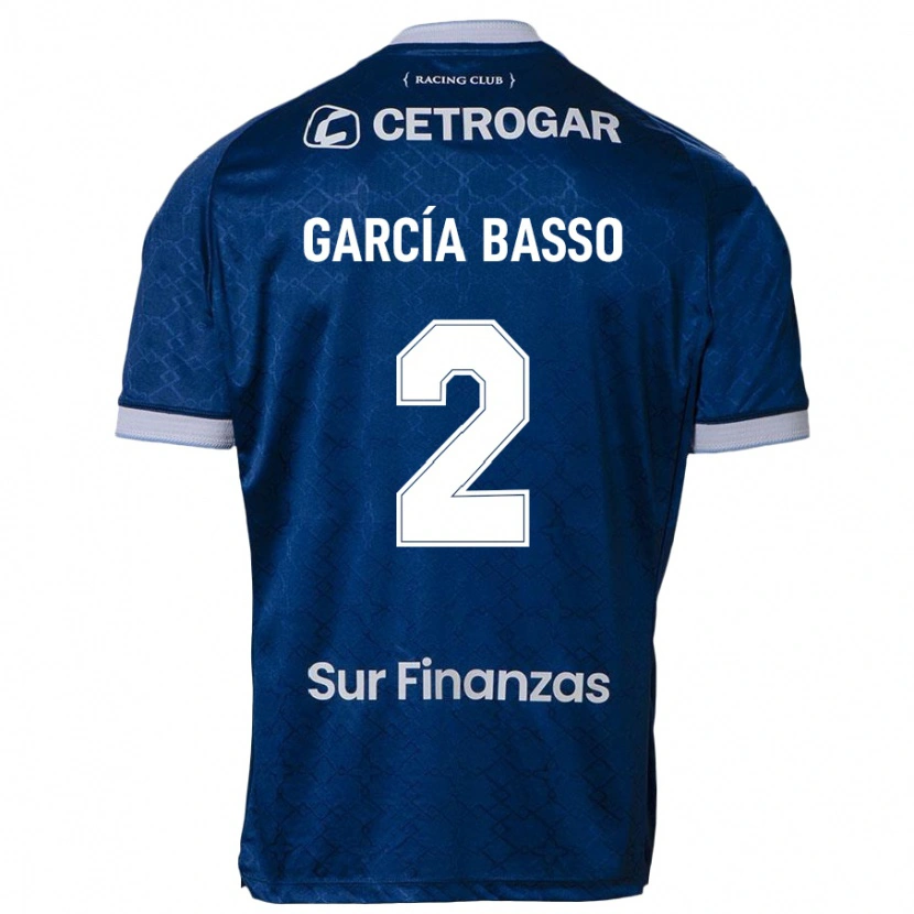 Danxen Women Agustín García Basso #2 Dark Blue Away Jersey 2025/26 T-Shirt