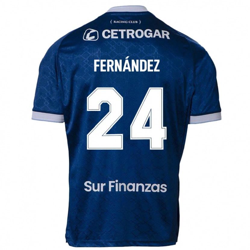 Danxen Women Adrián Fernández #24 Dark Blue Away Jersey 2025/26 T-Shirt