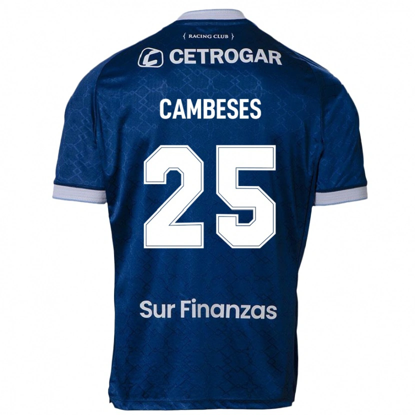 Danxen Women Facundo Cambeses #25 Dark Blue Away Jersey 2025/26 T-Shirt