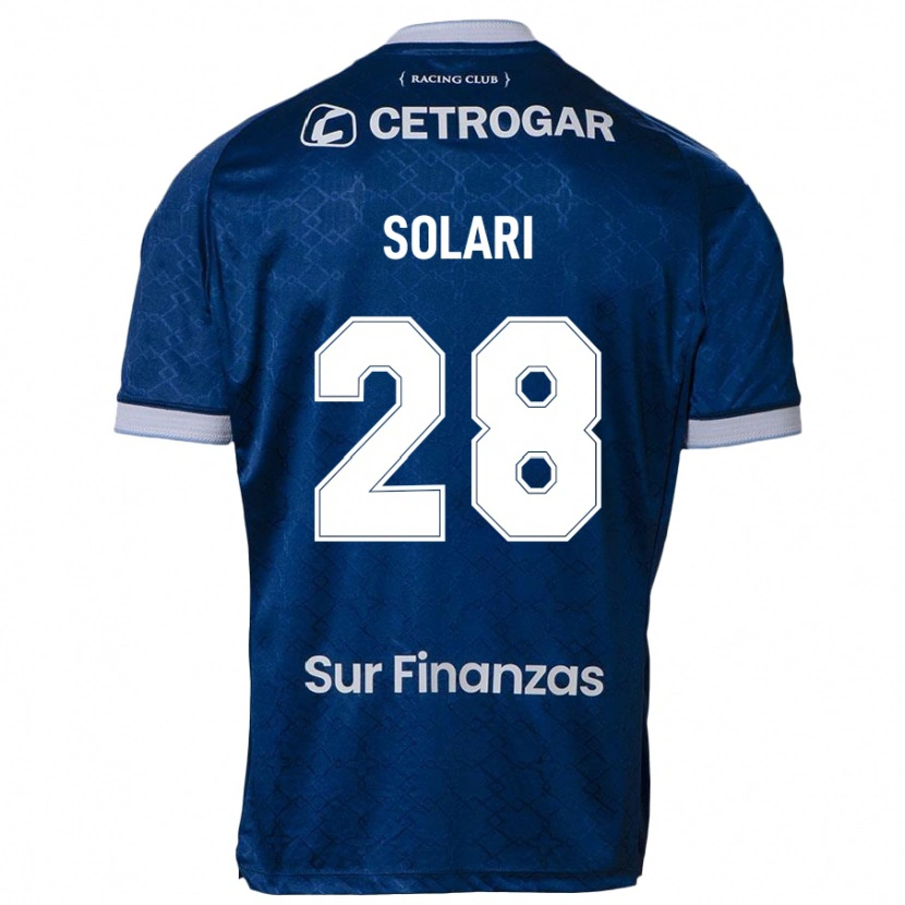 Danxen Women Santiago Solari #28 Dark Blue Away Jersey 2025/26 T-Shirt