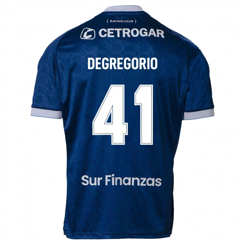 Danxen Women Ramiro Degregorio #41 Dark Blue Away Jersey 2025/26 T-Shirt
