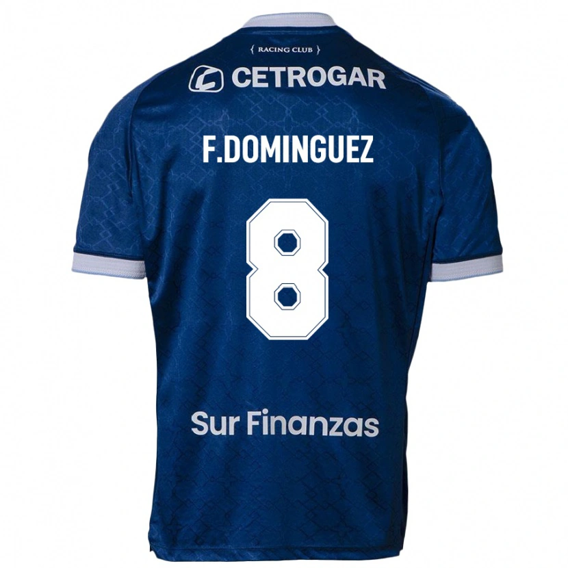 Danxen Women Fabricio Dominguez #8 Dark Blue Away Jersey 2025/26 T-Shirt