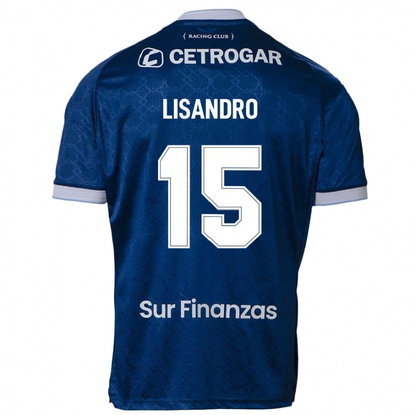 Danxen Women Lisandro Lopez #15 Dark Blue Away Jersey 2025/26 T-Shirt