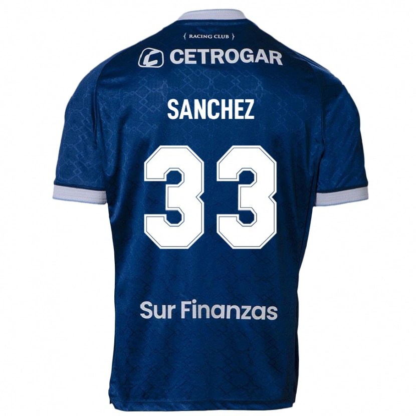 Danxen Women Sergio Sanchez #33 Dark Blue Away Jersey 2025/26 T-Shirt