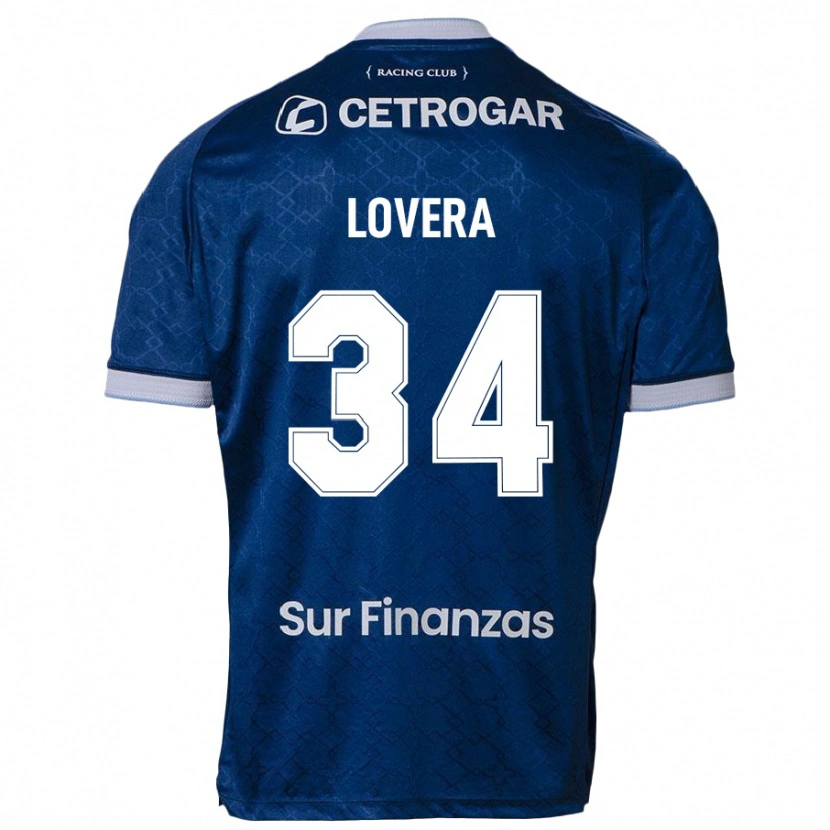 Danxen Women Maximiliano Lovera #34 Dark Blue Away Jersey 2025/26 T-Shirt