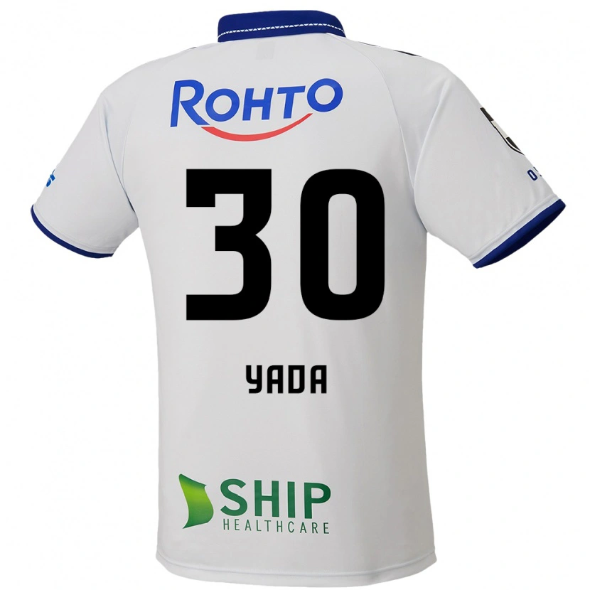 Danxen Women Yukito Yada #30 White Blue Black Away Jersey 2025/26 T-Shirt