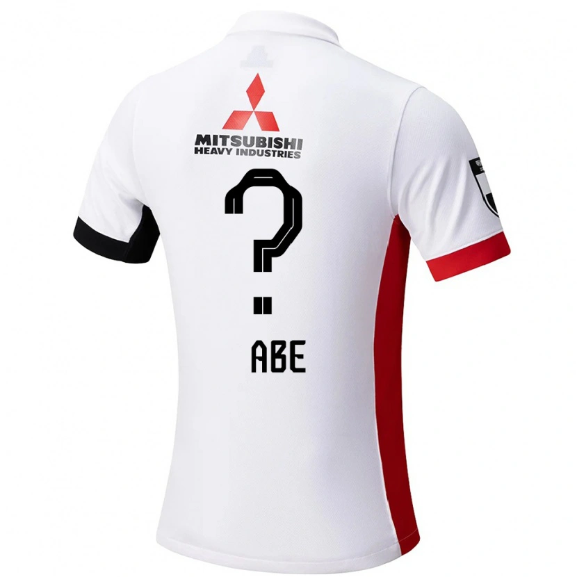 Danxen Women Yushin Abe #0 White Black Away Jersey 2025/26 T-Shirt