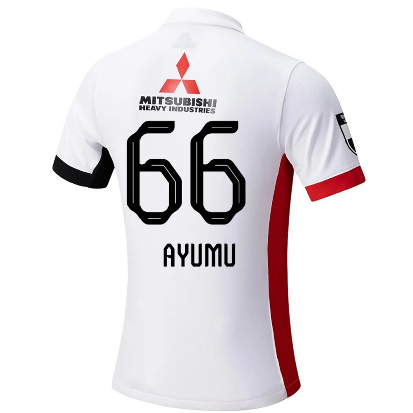 Danxen Women Ayumu Ohata #66 White Black Away Jersey 2025/26 T-Shirt