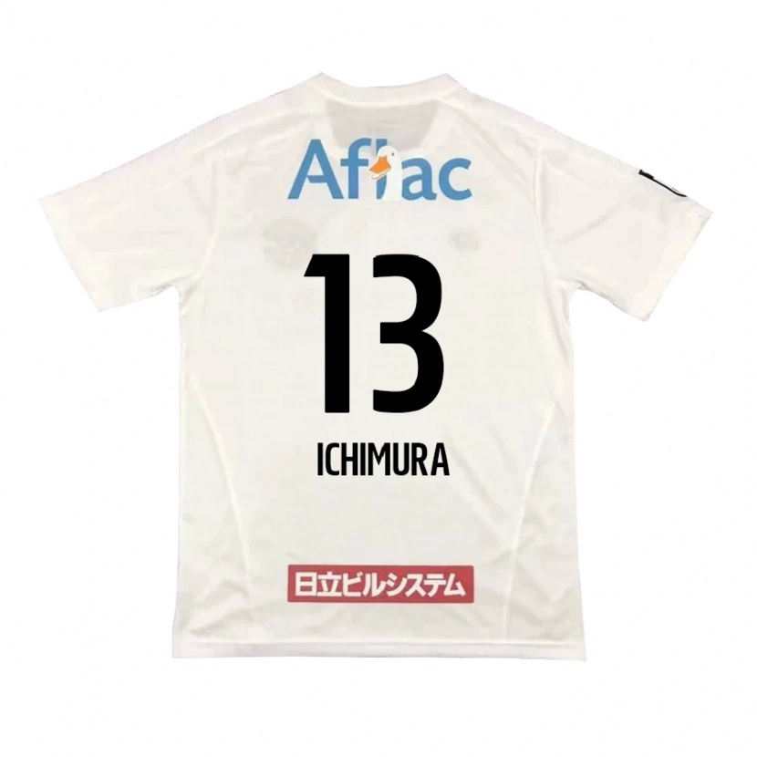 Danxen Women Ken Ichimura #13 Light Gray Beige Away Jersey 2025/26 T-Shirt
