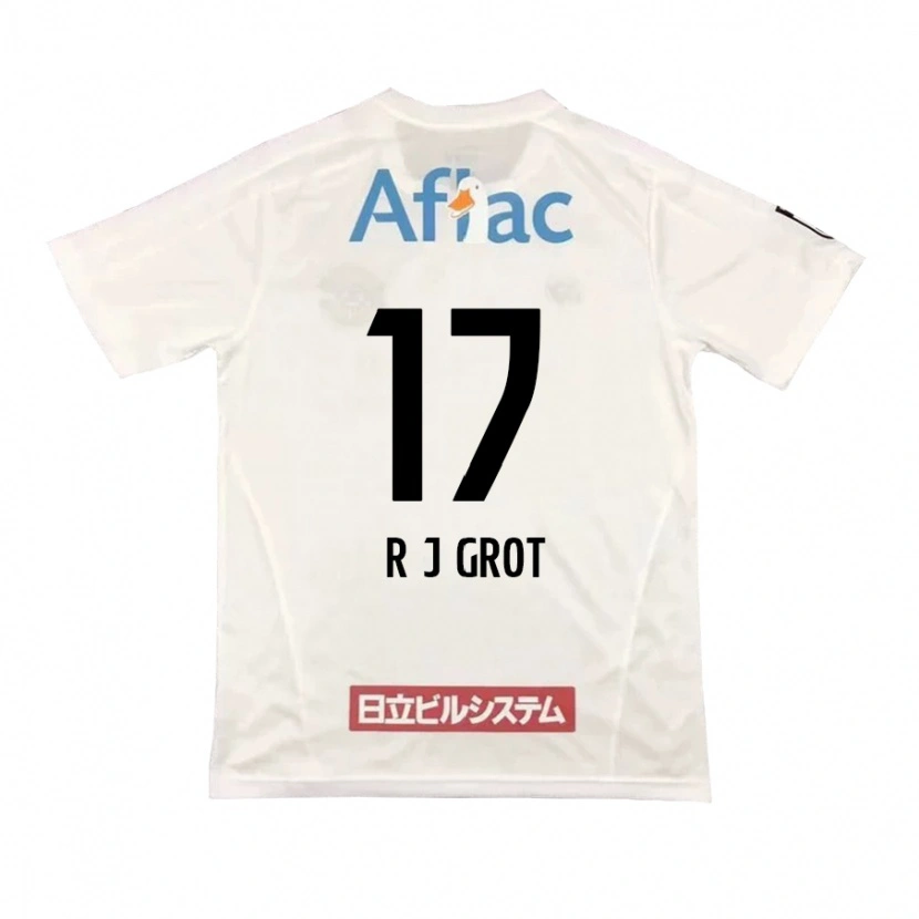 Danxen Women Jay-Roy Grot #17 Light Gray Beige Away Jersey 2025/26 T-Shirt