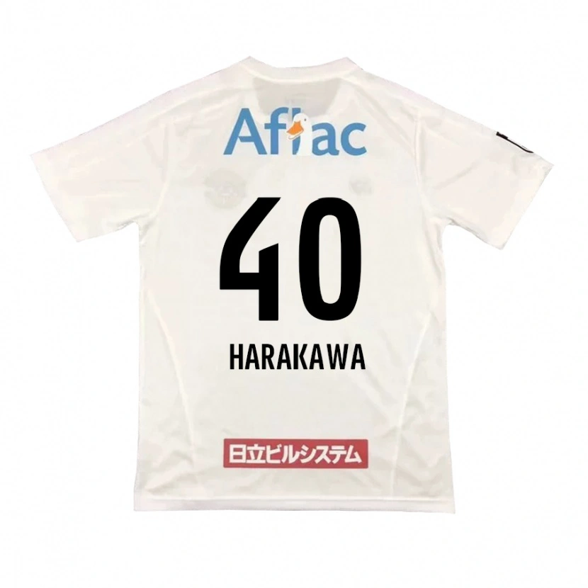 Danxen Women Riki Harakawa #40 Light Gray Beige Away Jersey 2025/26 T-Shirt