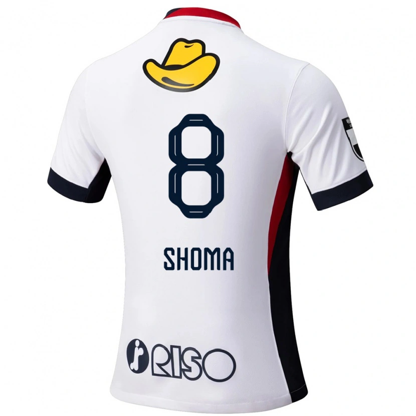 Danxen Women Shoma Doi #8 White Black Away Jersey 2025/26 T-Shirt