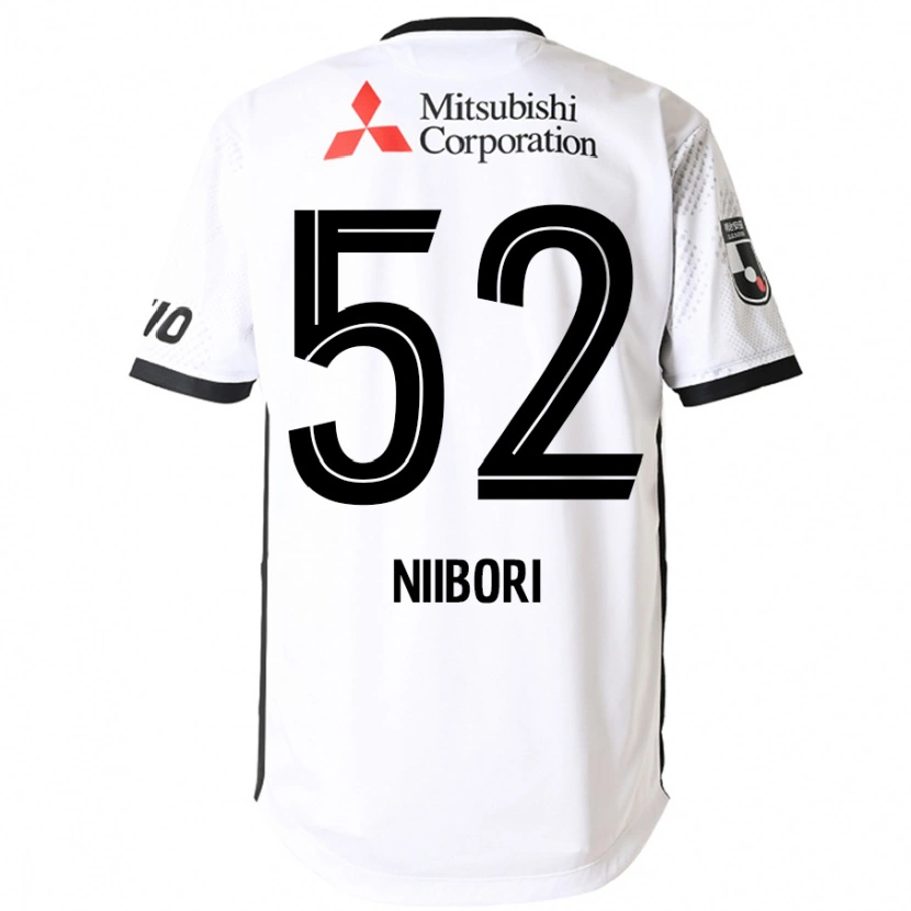 Danxen Women Keita Niibori #52 White Black Away Jersey 2025/26 T-Shirt