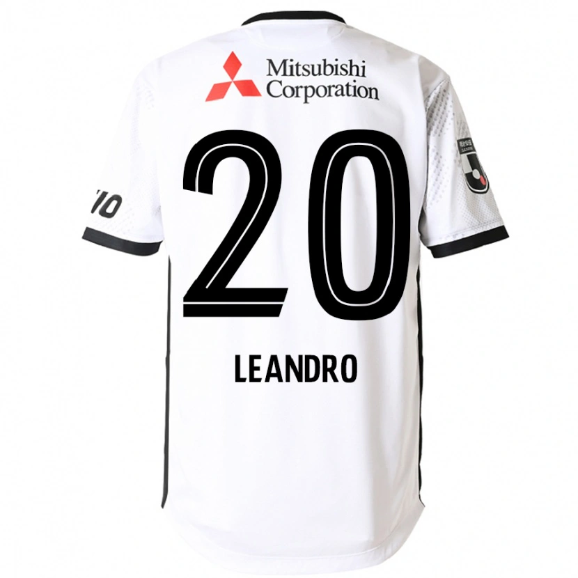 Danxen Women Leandro #20 White Black Away Jersey 2025/26 T-Shirt