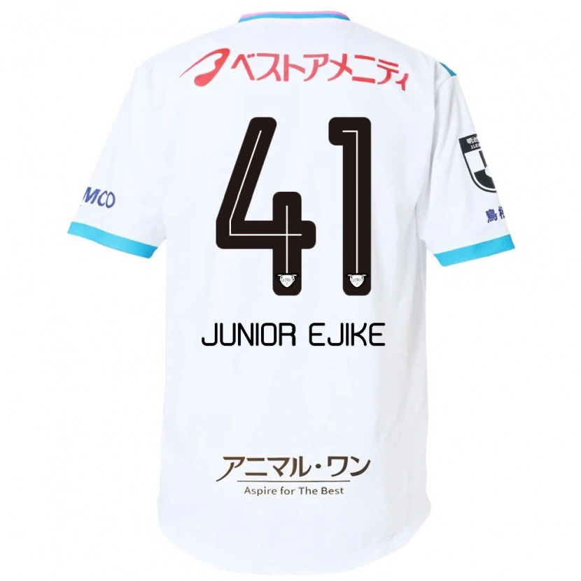 Danxen Women Ibuki Vincent Junior Ejike #41 White Pink Away Jersey 2025/26 T-Shirt