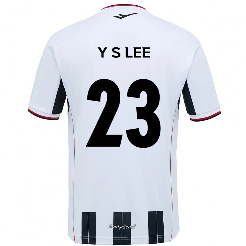 Danxen Women Si-Young Lee #23 White Black Away Jersey 2025/26 T-Shirt