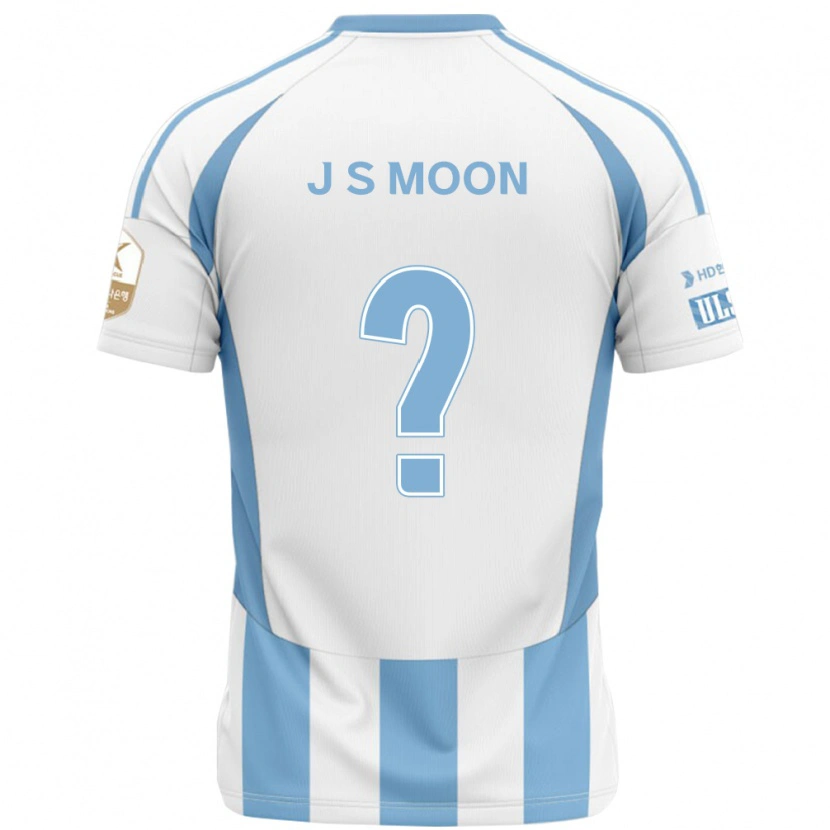 Danxen Women Seok-Ju Moon #0 White Sky Blue Away Jersey 2025/26 T-Shirt