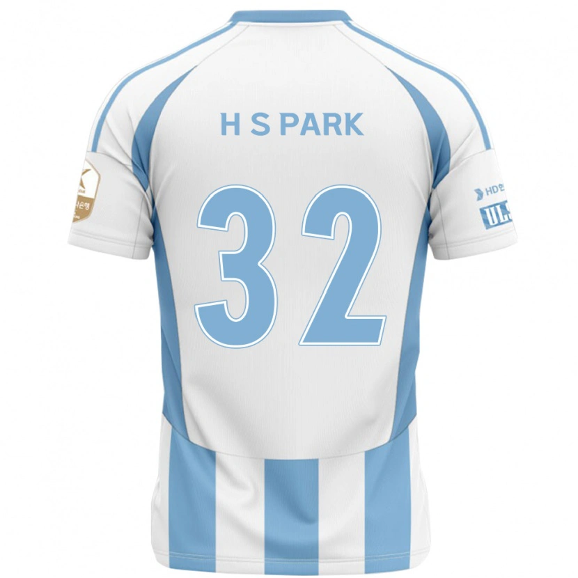 Danxen Women Sung-Hyun Park #32 White Sky Blue Away Jersey 2025/26 T-Shirt