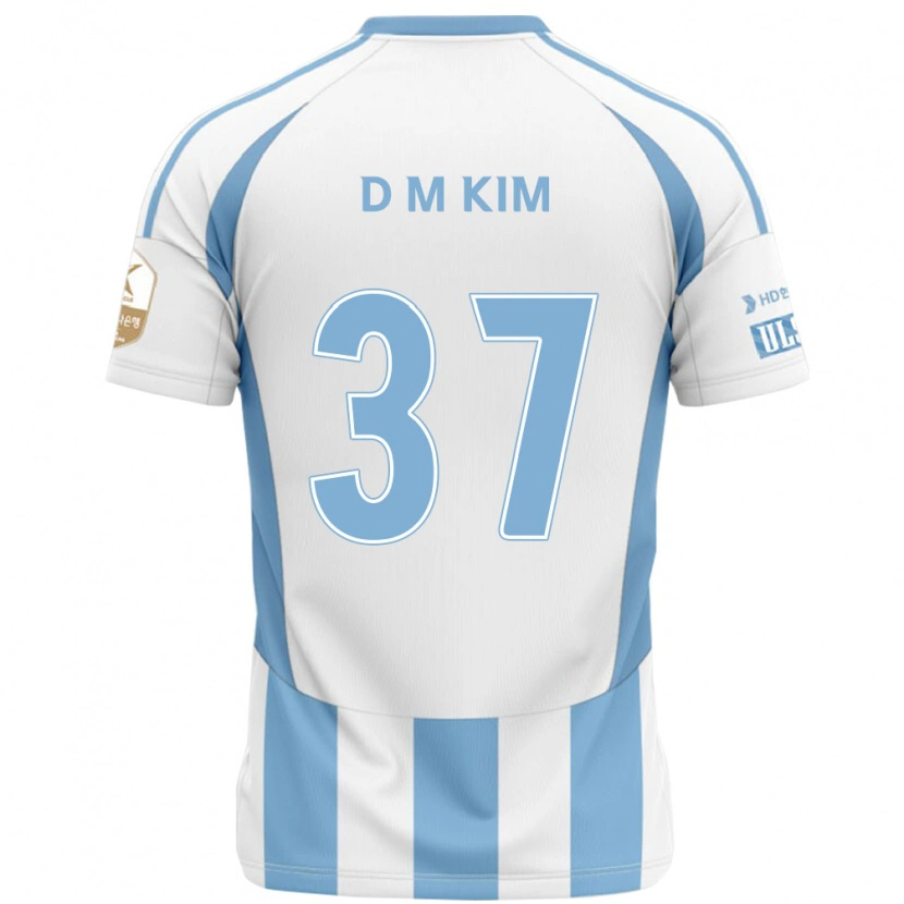 Danxen Women Do-Min Kim #37 White Sky Blue Away Jersey 2025/26 T-Shirt