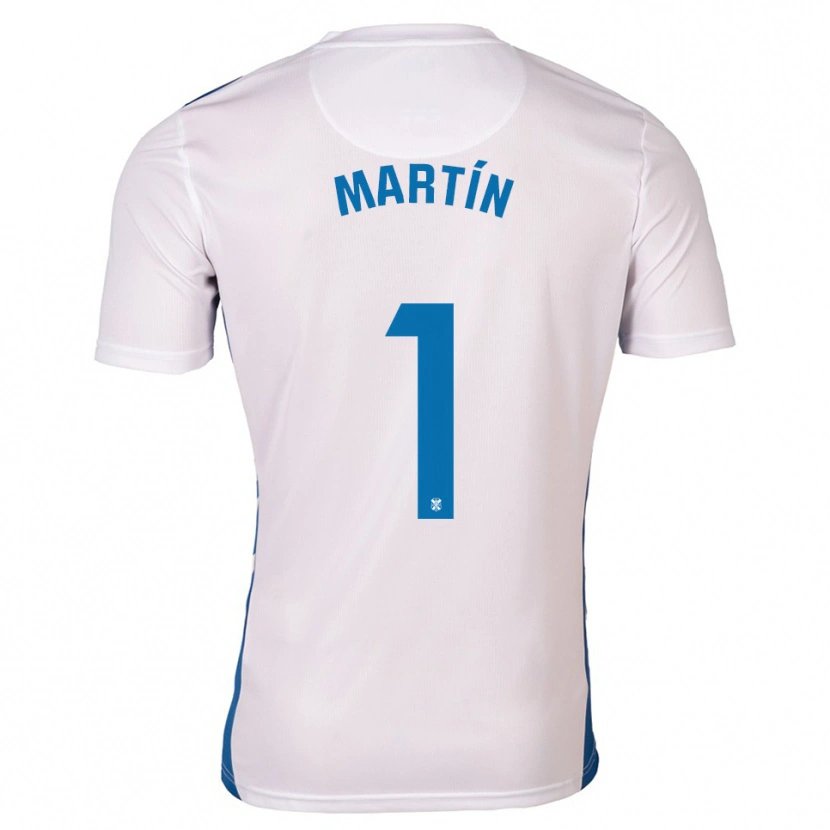 Danxen Women Dani Martín #1 White Blue Home Jersey 2025/26 T-Shirt