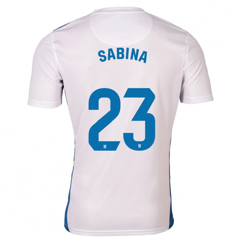 Danxen Women Fran Sabina #23 White Blue Home Jersey 2025/26 T-Shirt