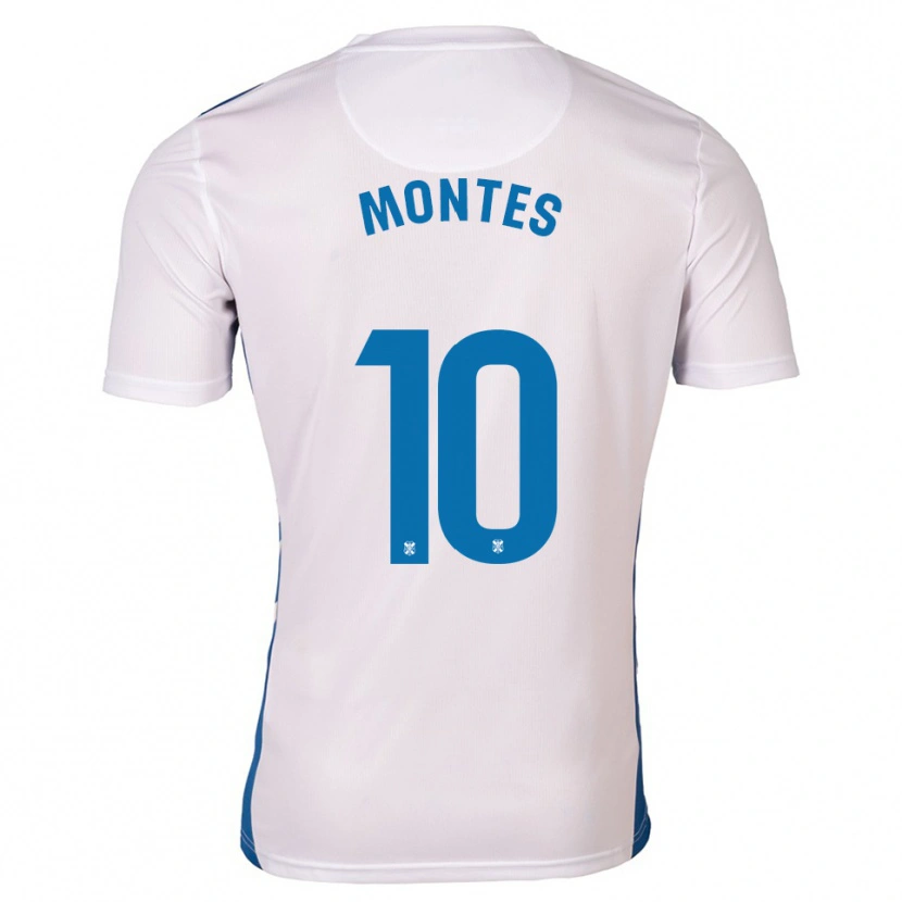 Danxen Women Cris Montes #10 White Blue Home Jersey 2025/26 T-Shirt