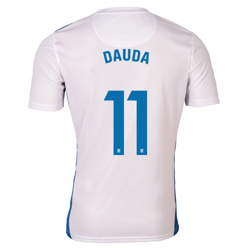 Danxen Women Mo Dauda #11 White Blue Home Jersey 2025/26 T-Shirt