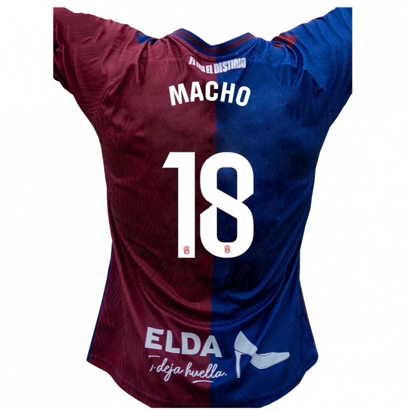 Danxen Women Guillermo Macho #18 Blue Red Home Jersey 2025/26 T-Shirt
