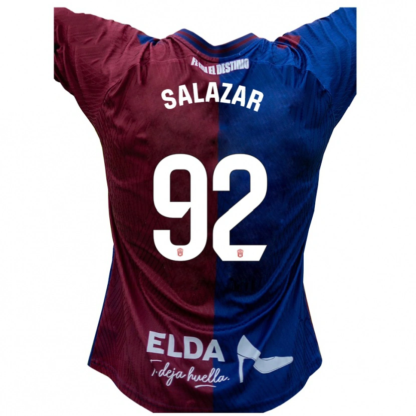 Danxen Women Israel Salazar #92 Blue Red Home Jersey 2025/26 T-Shirt