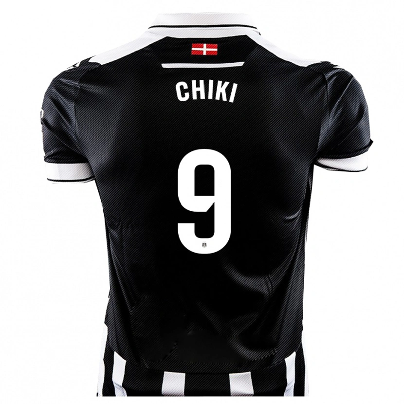 Danxen Women Chiki #9 Black White Home Jersey 2025/26 T-Shirt