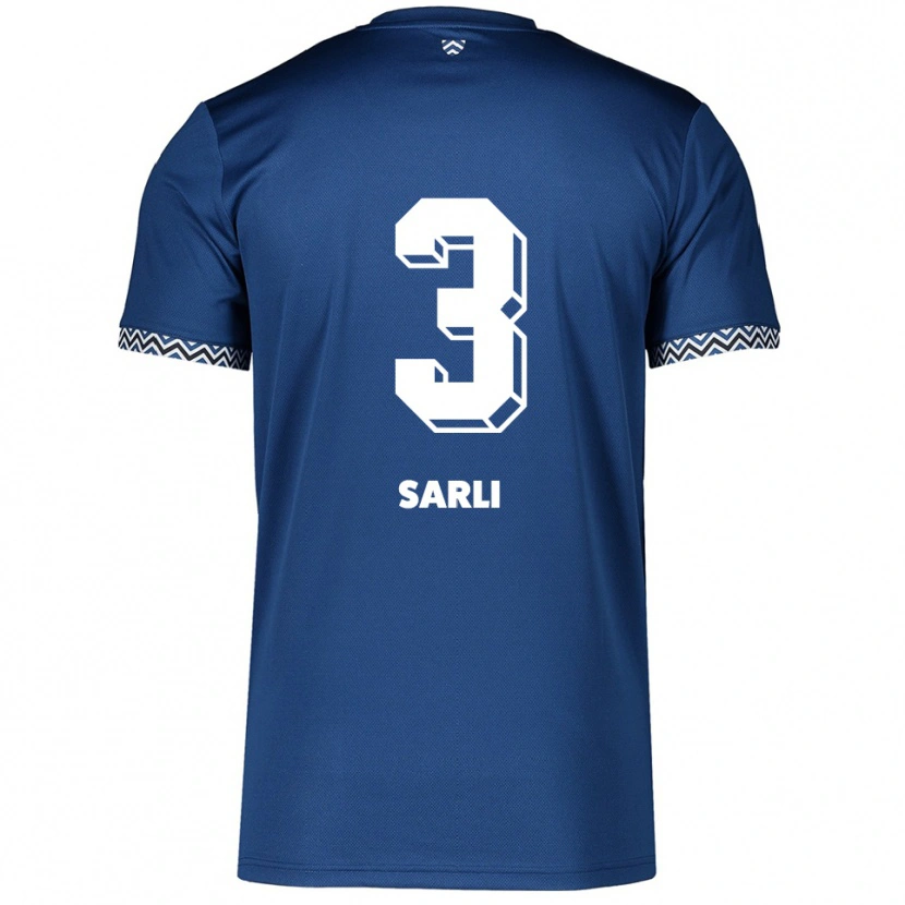 Danxen Women Semih Sarli #3 Navy White Home Jersey 2025/26 T-Shirt