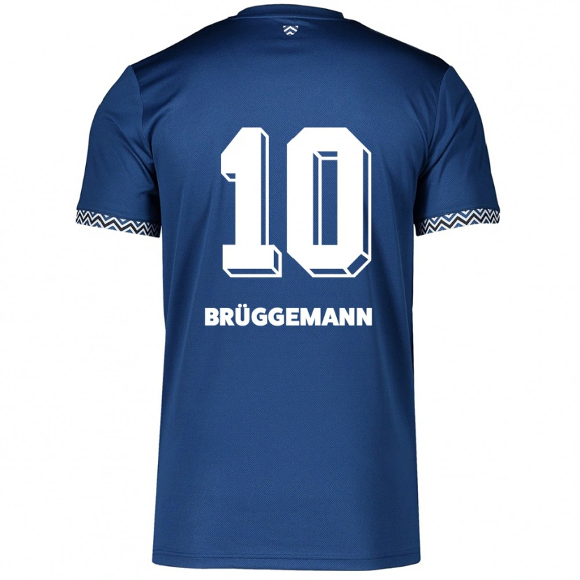 Danxen Women Kim Brüggemann #10 Navy White Home Jersey 2025/26 T-Shirt