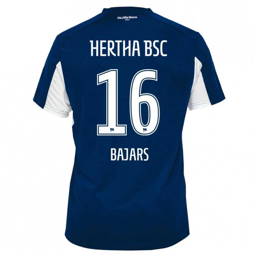 Danxen Women Marko Bajars #16 White Blue Home Jersey 2025/26 T-Shirt