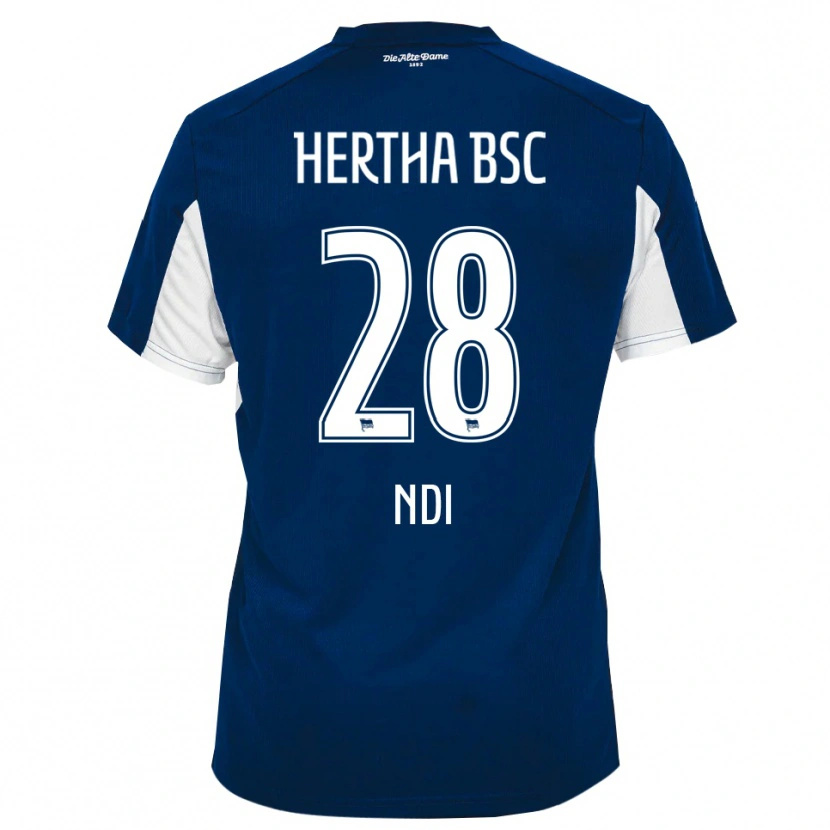 Danxen Women Jelani Ndi #28 White Blue Home Jersey 2025/26 T-Shirt