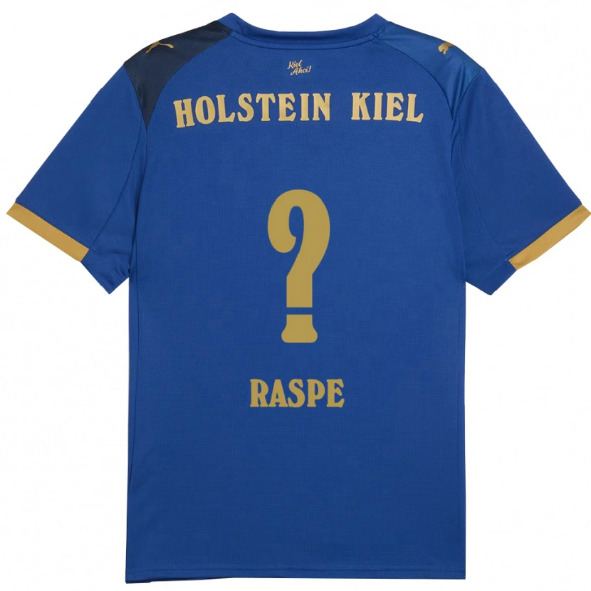 Danxen Women Maximilian Raspe #0 Blue Gold Home Jersey 2025/26 T-Shirt