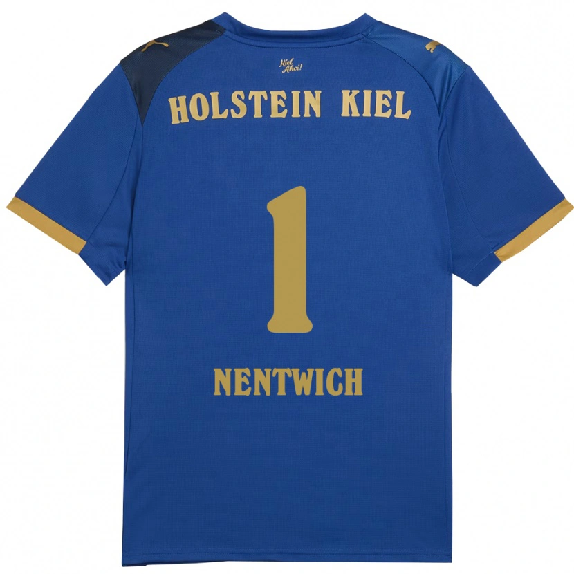 Danxen Women Emma Nentwich #1 Blue Gold Home Jersey 2025/26 T-Shirt
