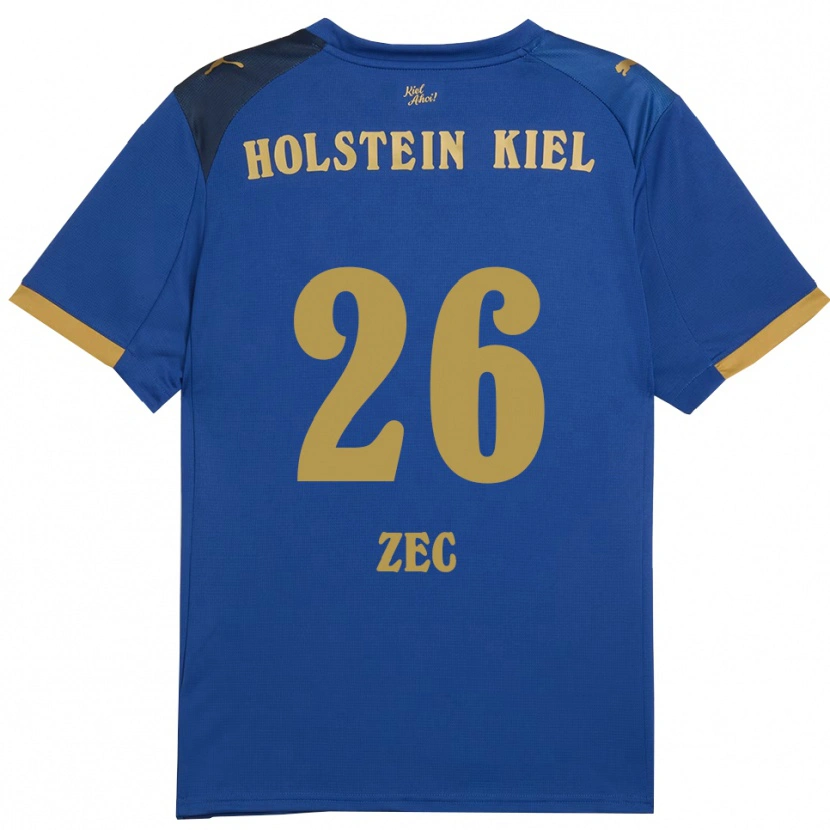 Danxen Women David Zec #26 Blue Gold Home Jersey 2025/26 T-Shirt
