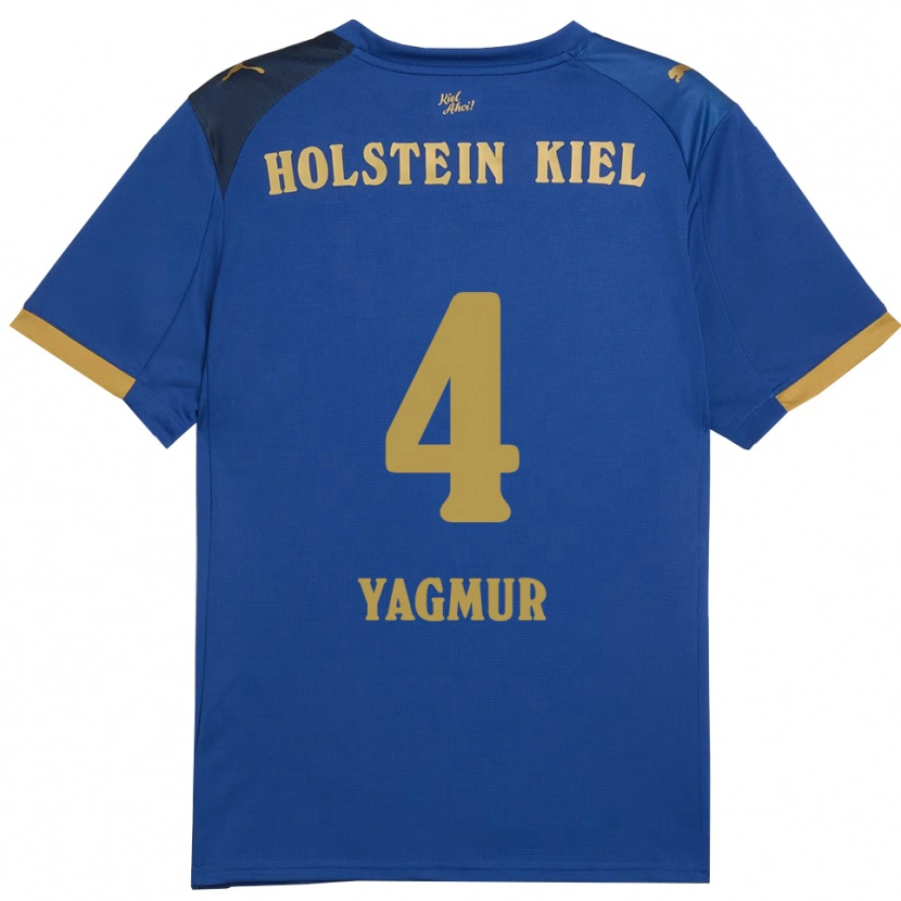 Danxen Women Zehra Yagmur #4 Blue Gold Home Jersey 2025/26 T-Shirt