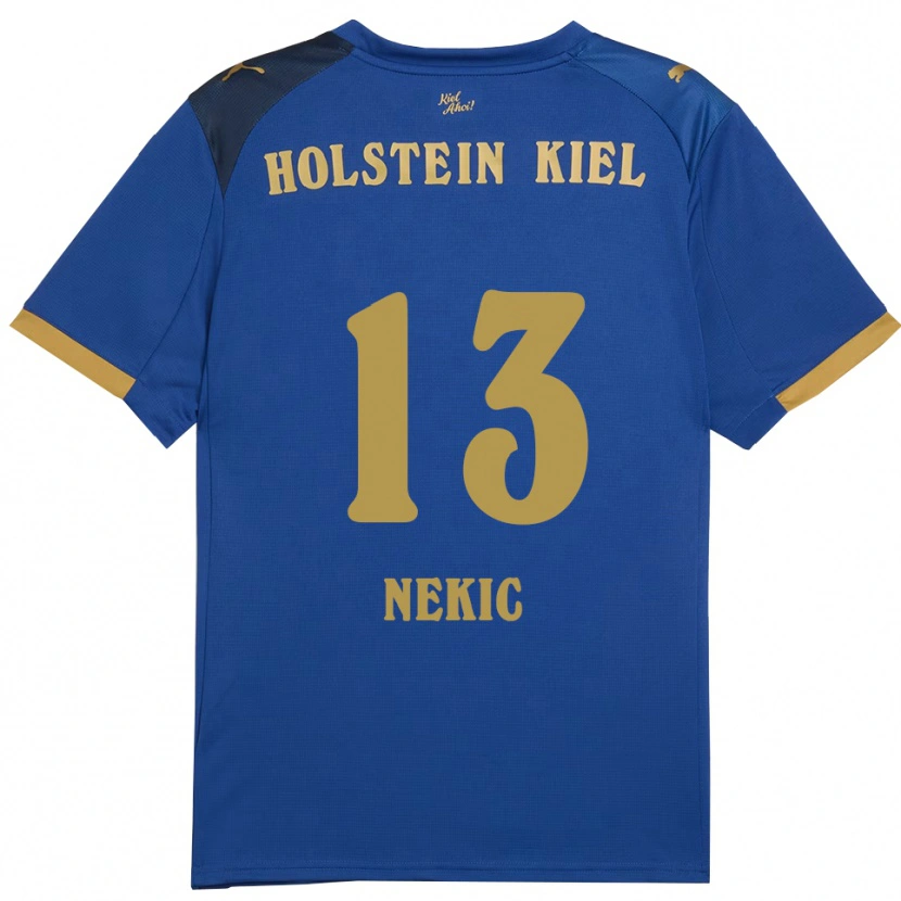 Danxen Women Ivan Nekic #13 Blue Gold Home Jersey 2025/26 T-Shirt