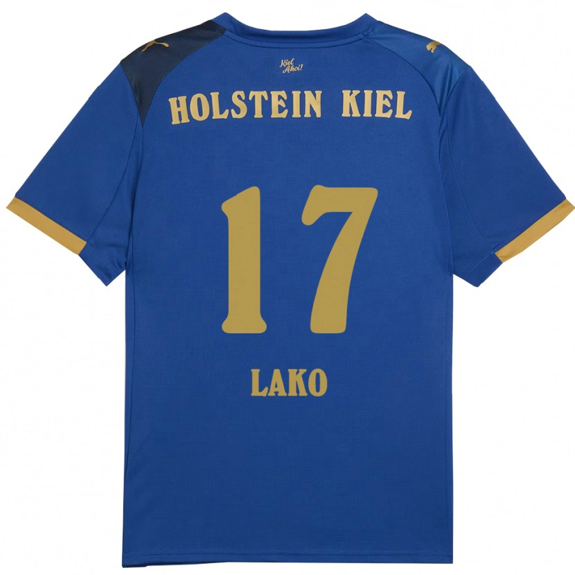 Danxen Women Arjela Lako #17 Blue Gold Home Jersey 2025/26 T-Shirt
