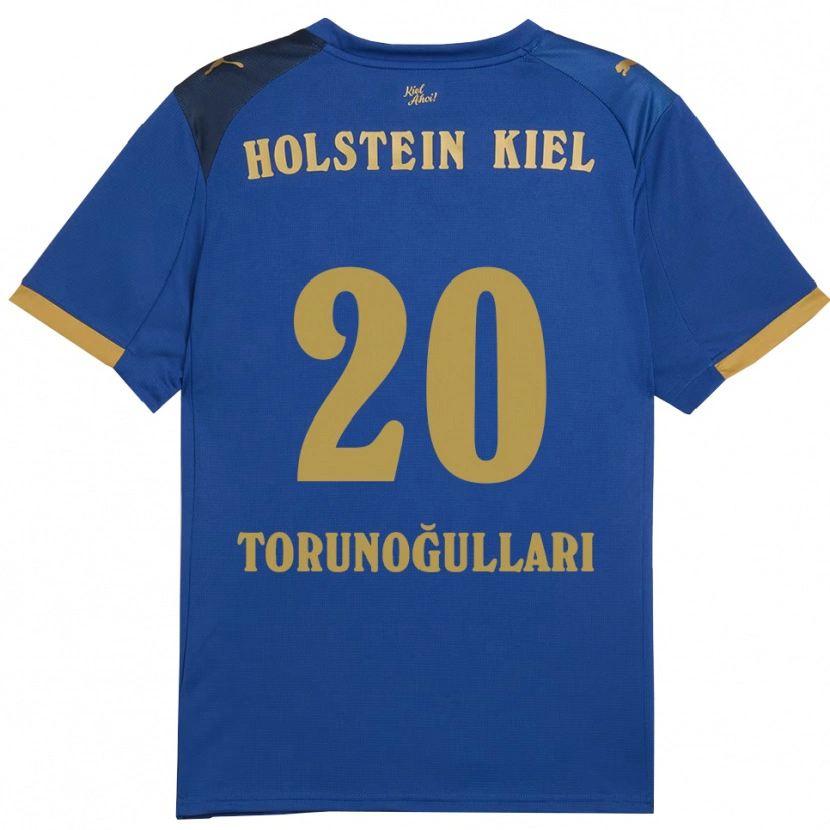Danxen Women Emin Torunoğulları #20 Blue Gold Home Jersey 2025/26 T-Shirt