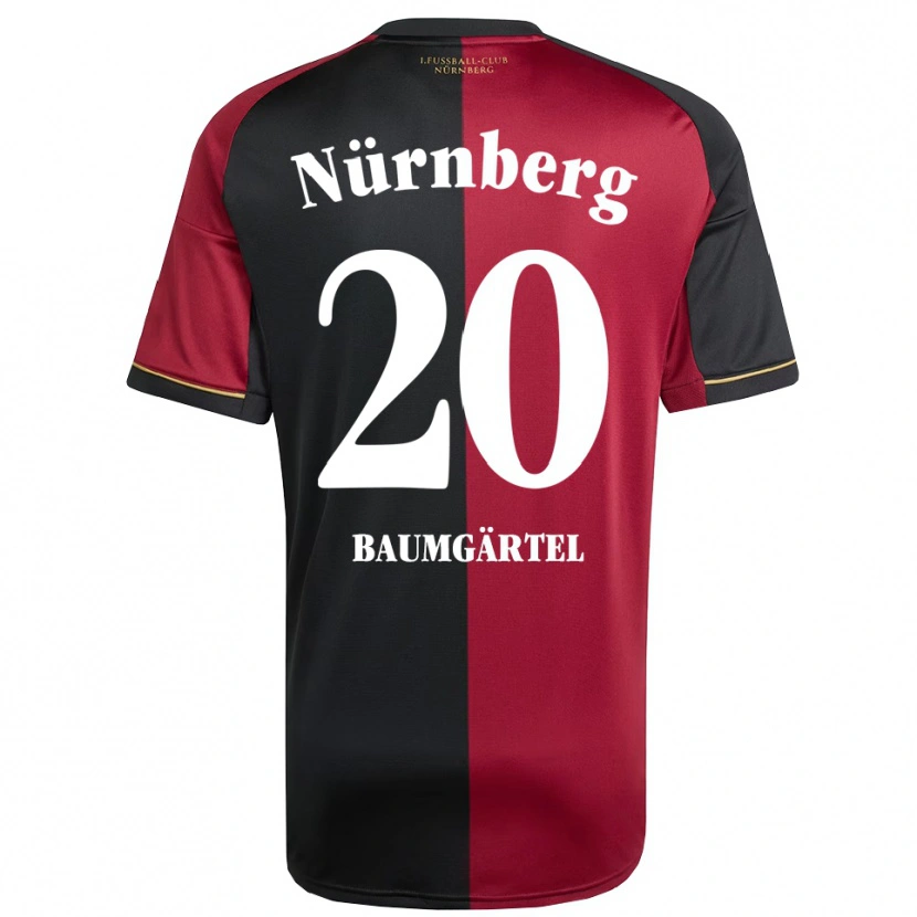 Danxen Women Jacqueline Baumgärtel #20 Burgundy Black Home Jersey 2025/26 T-Shirt