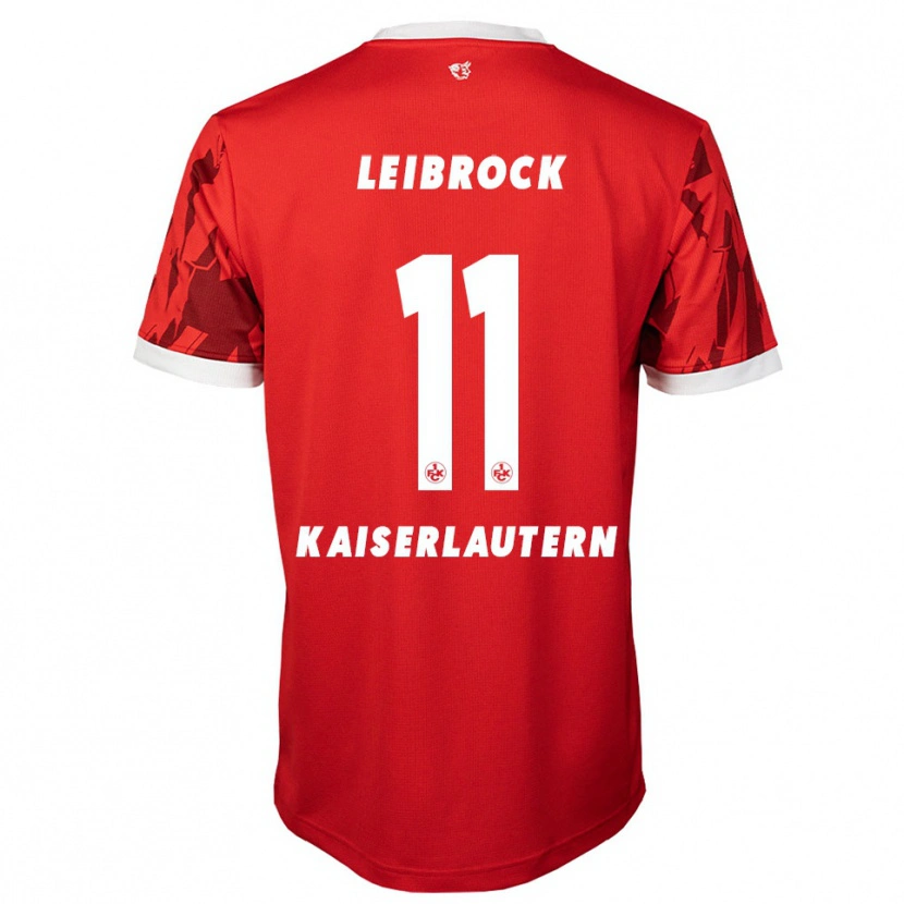 Danxen Women Lucas Leibrock #11 Red White Home Jersey 2025/26 T-Shirt