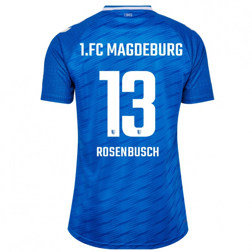 Danxen Women Tim Rosenbusch #13 Blue White Home Jersey 2025/26 T-Shirt